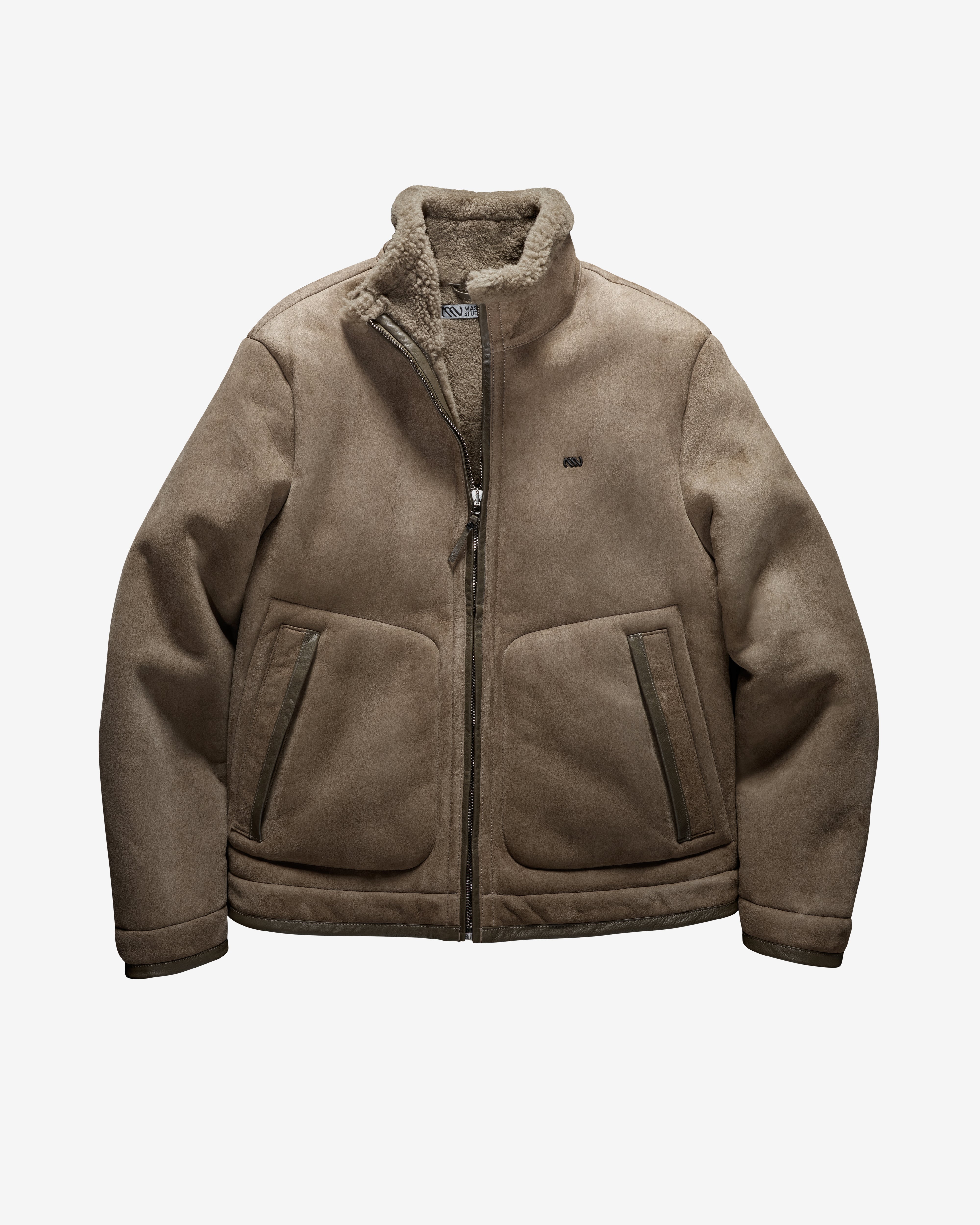 Men's Studio Fleece-Lined High Collar Jacket