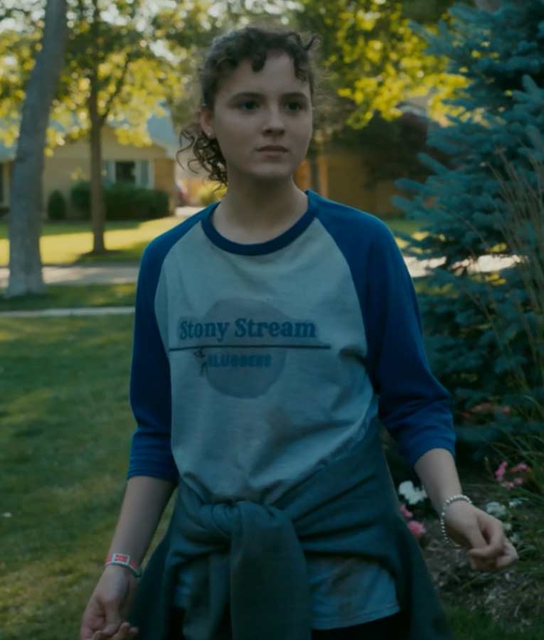 Paper Girls KJ Brandman Stony Stream Baseball Shirt