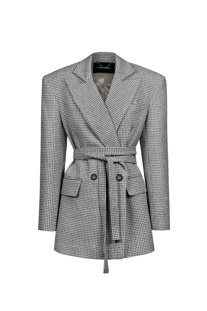 VARI WOOL GRAY BLAZER
