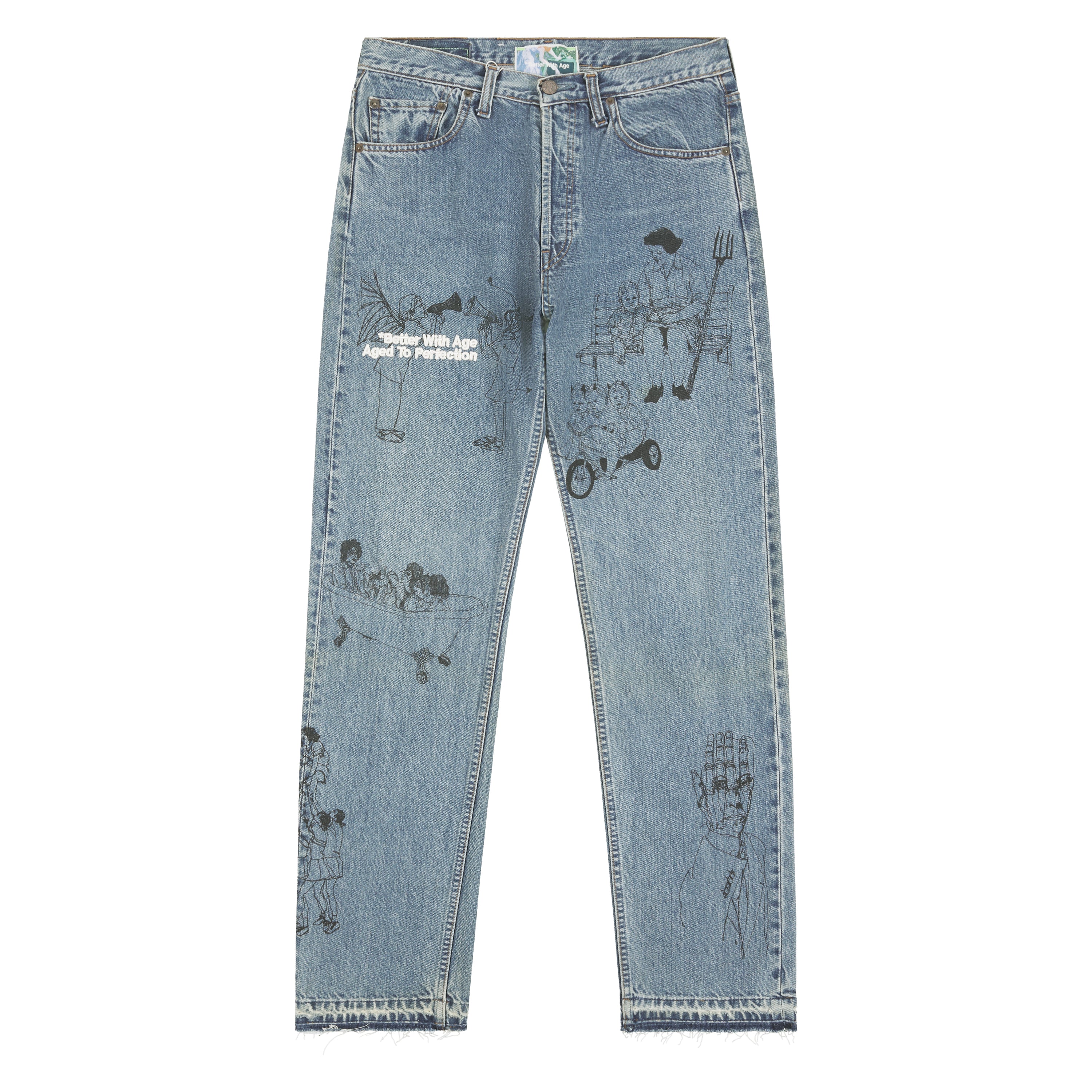 Gene Denim | Medium Wash