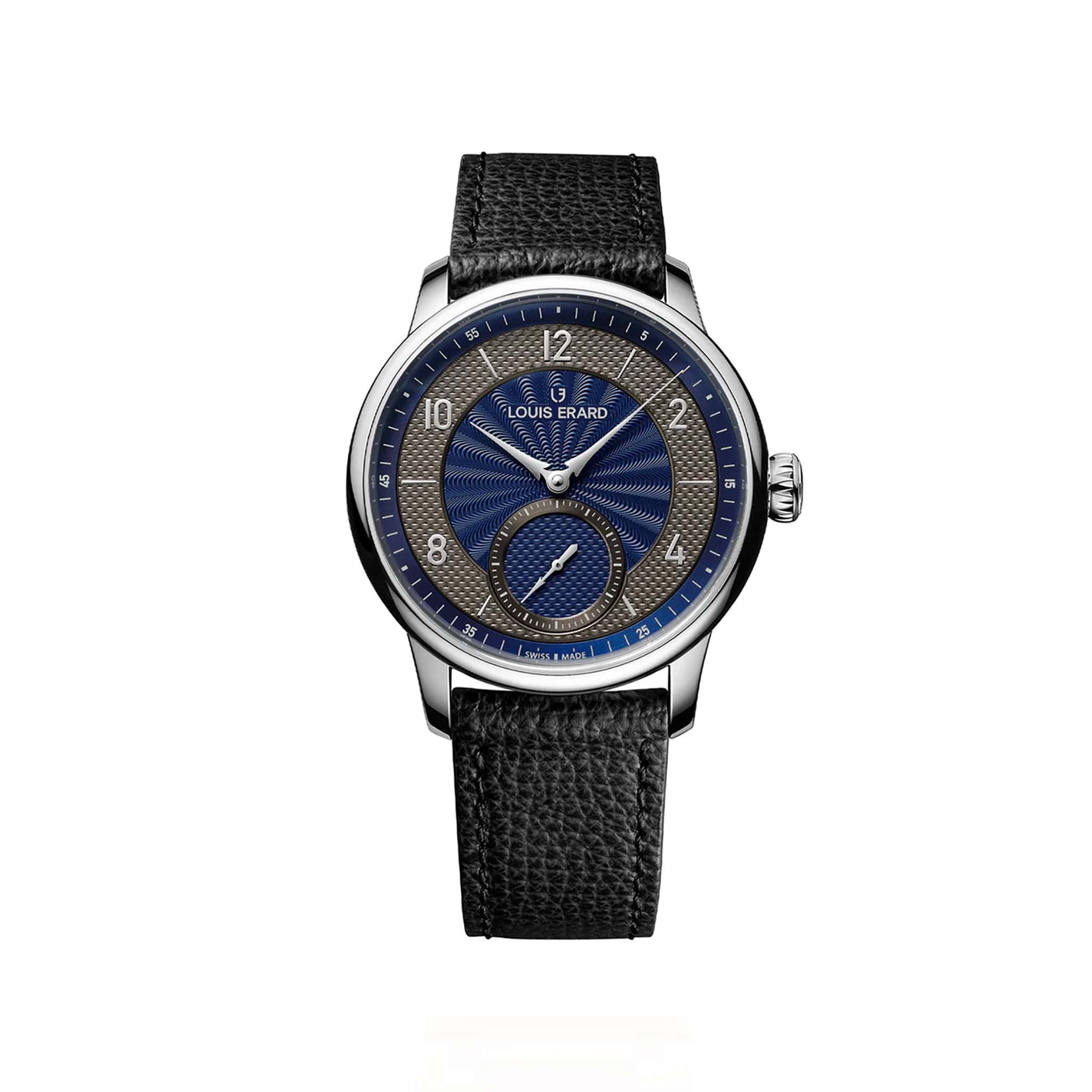 Excellence Petite Seconde Guilloché Anthracite Blue Watch