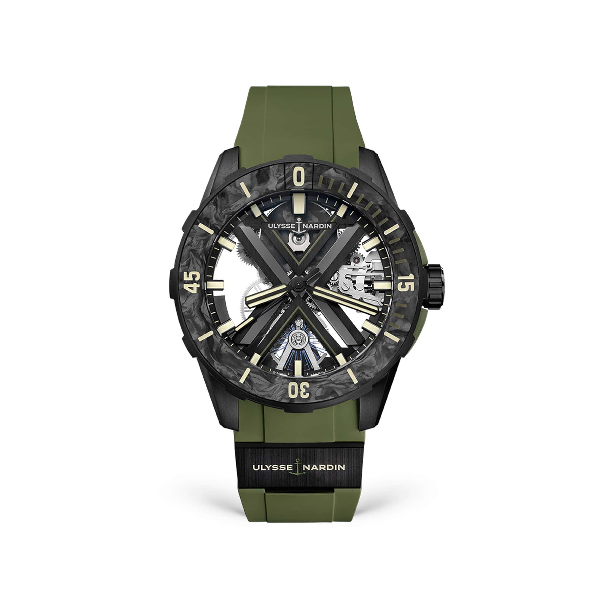 Diver X Skeleton OPS 44mm Titanium Watch