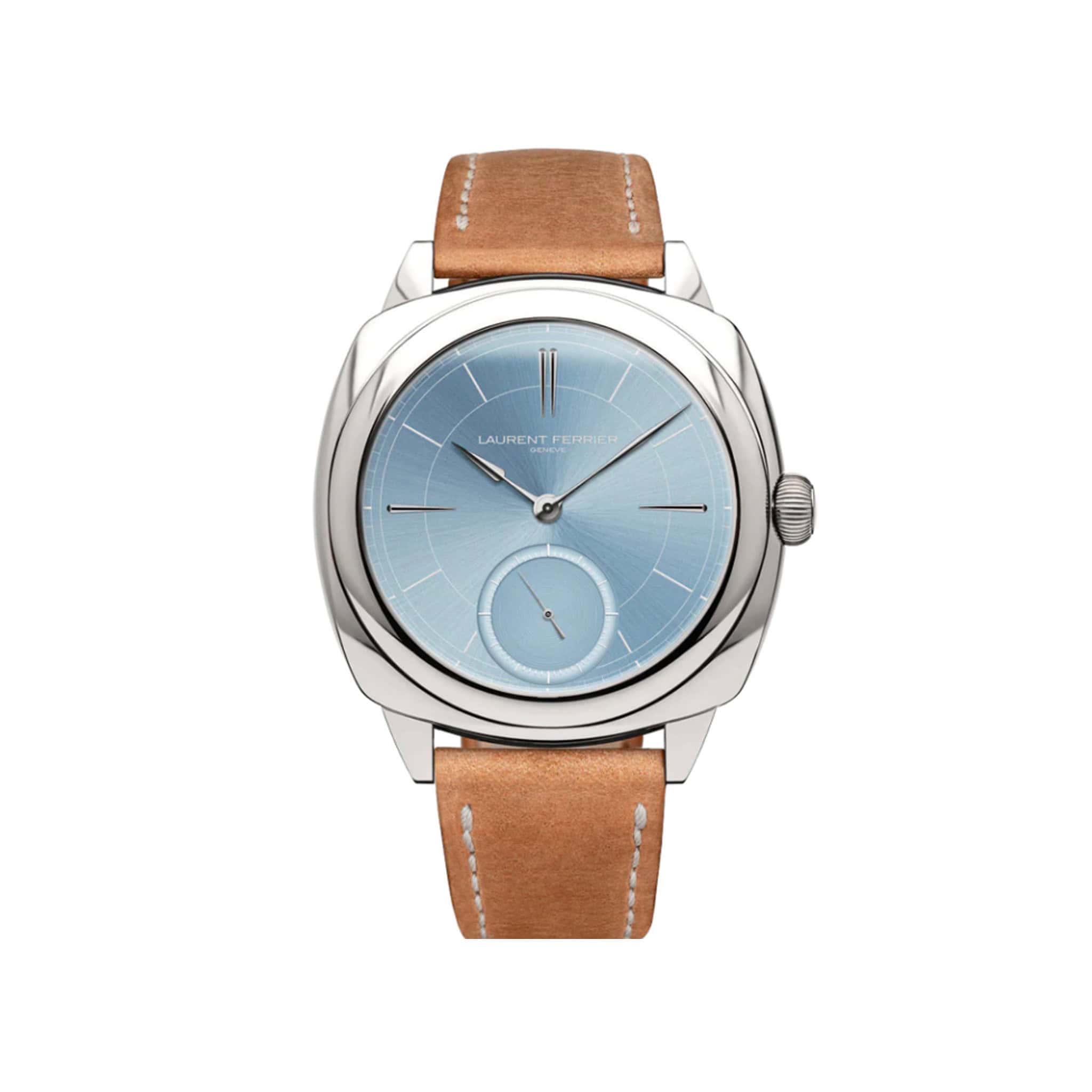 Square Micro-Rotor Stainless Steel Watch