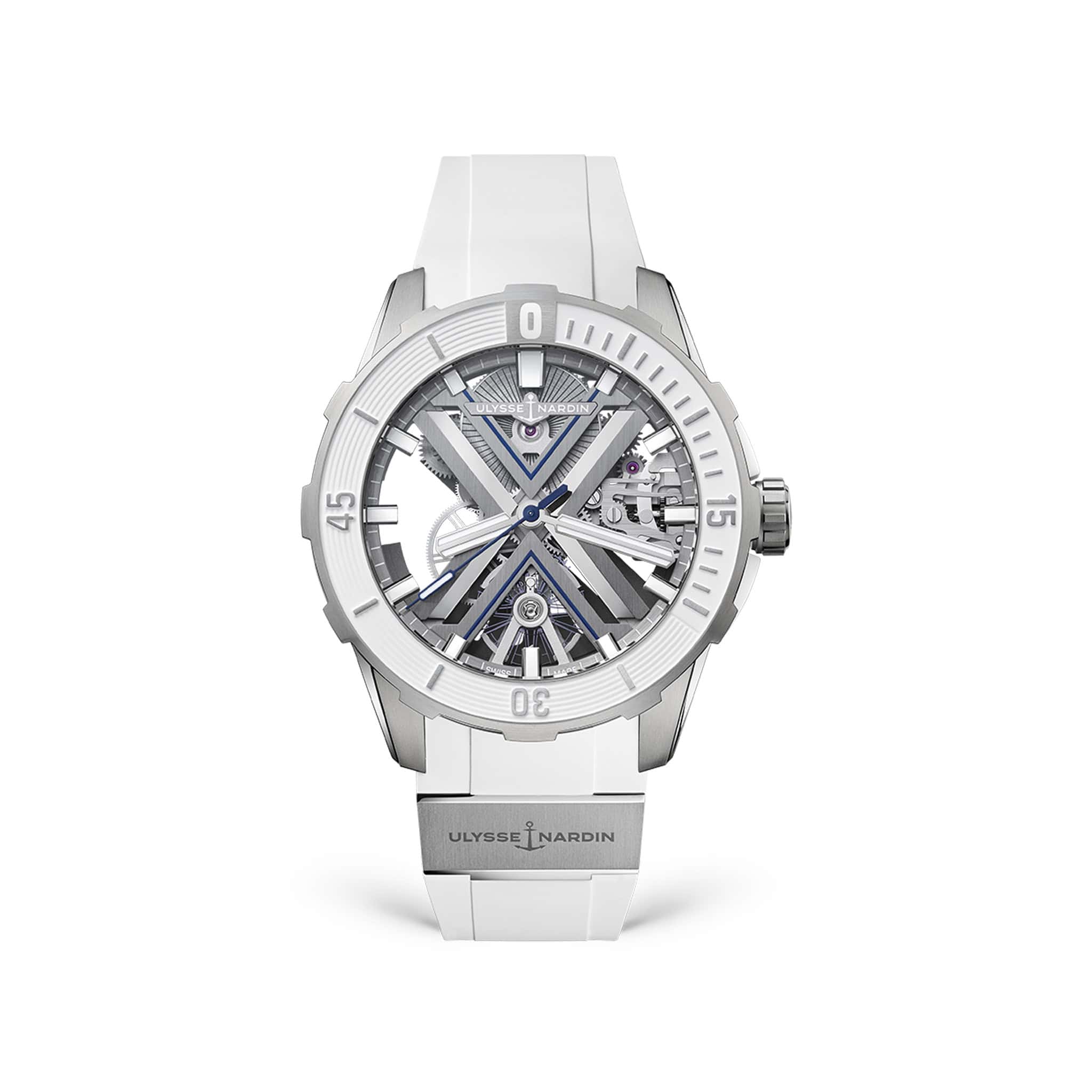Diver X Skeleton 44mm Titanium Watch