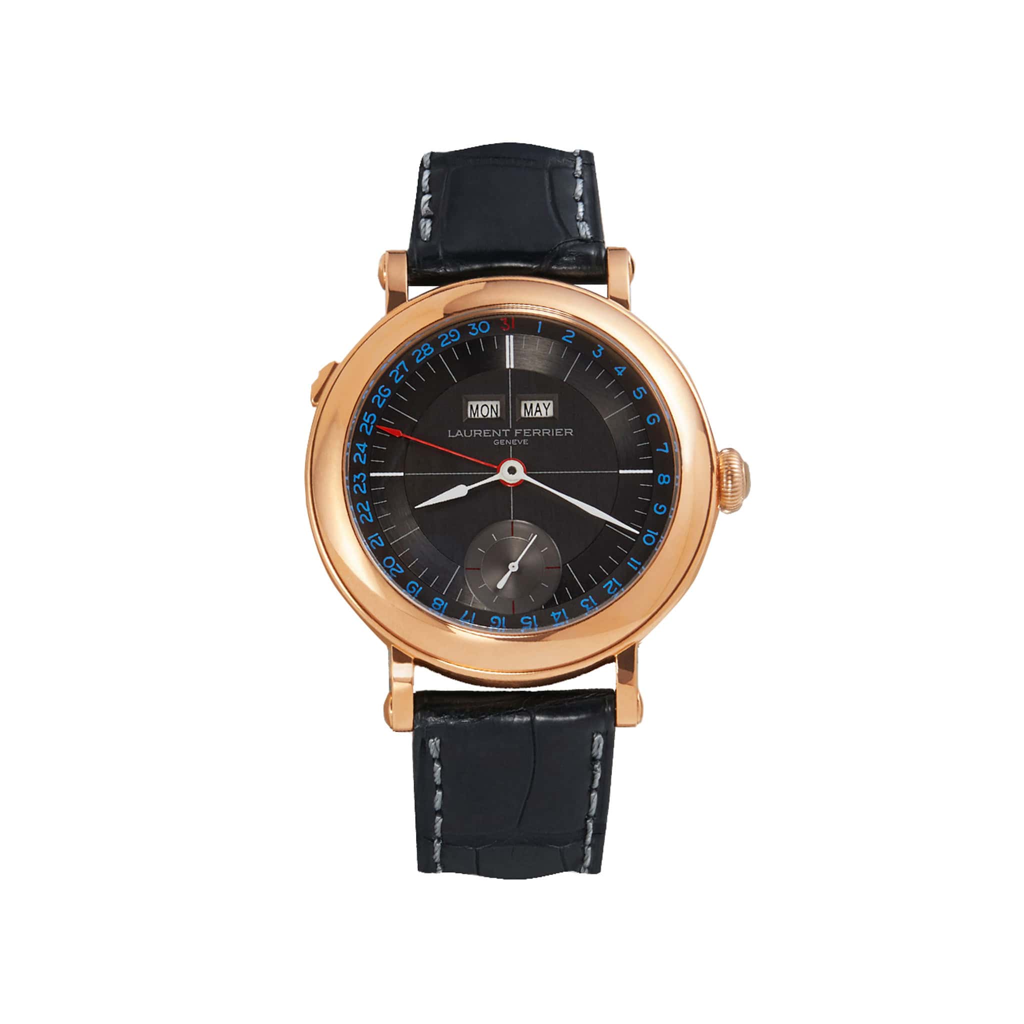 Classic Montre École Annual Calendar Rose Gold Watch