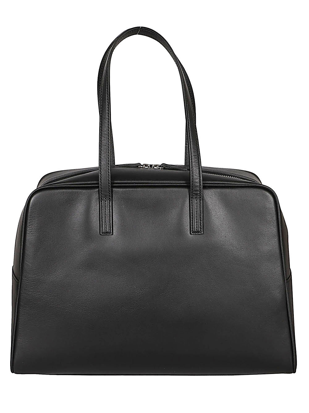 Mizuiro Women Large Leather Boston Bag
