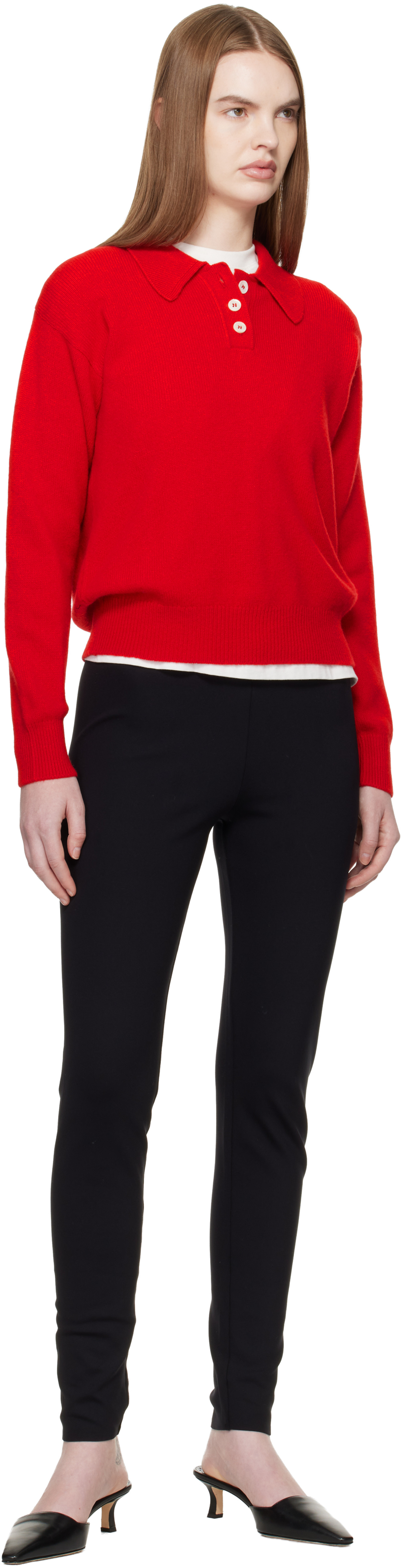 Red Edith Polo — Image 4