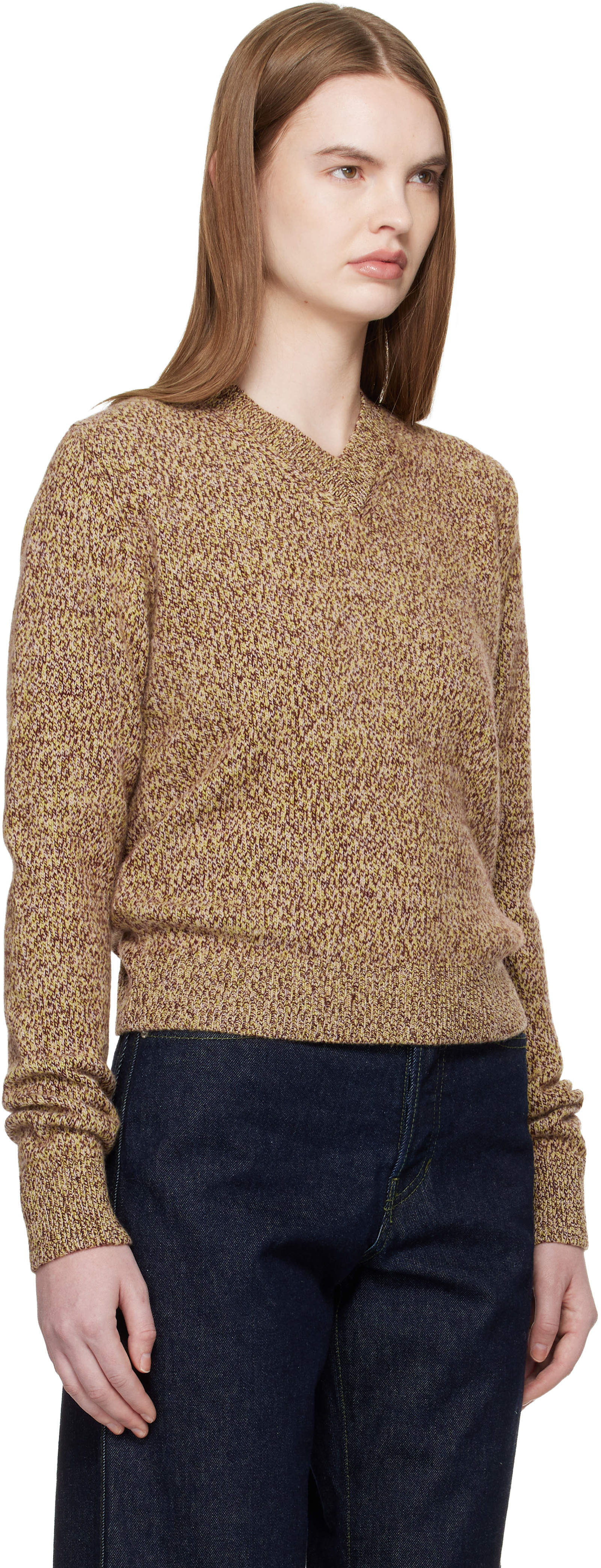 Multicolor Sligo V-Neck Sweater — Image 4