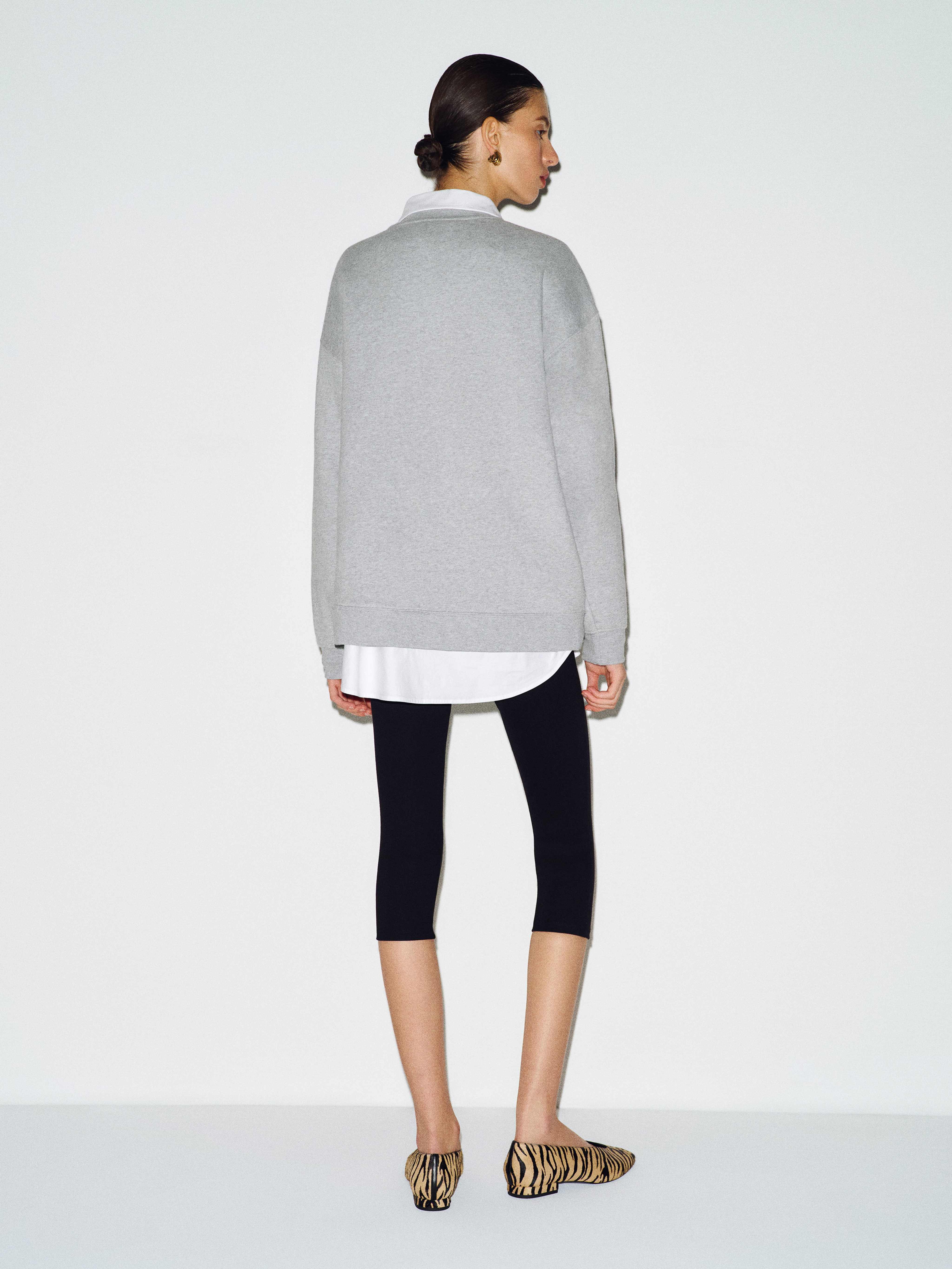 Drew Vintage Oversized Crewneck Sweatshirt, image 5 of 5