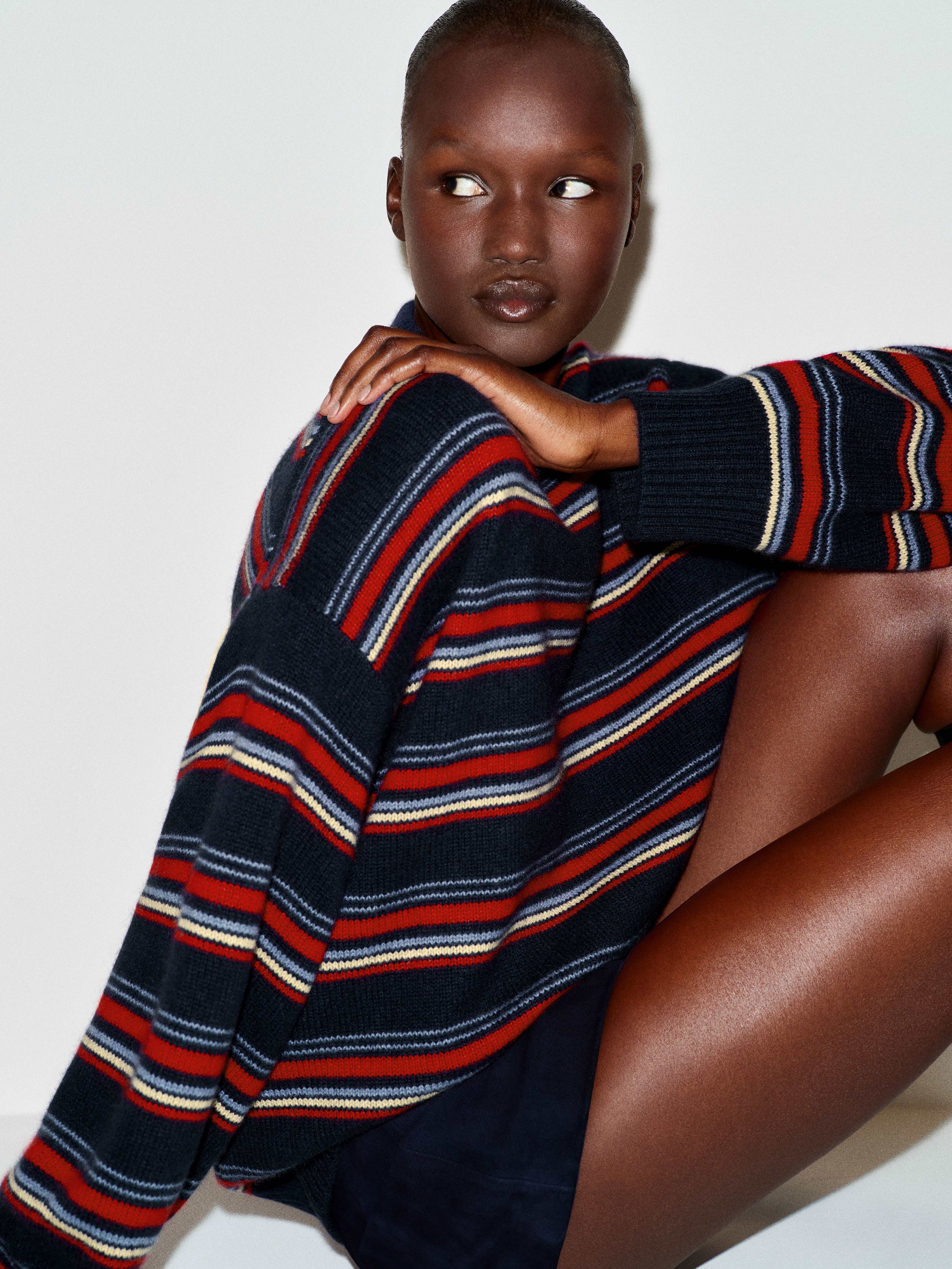 Cove Cashmere Oversized Crew, image 3 of 8