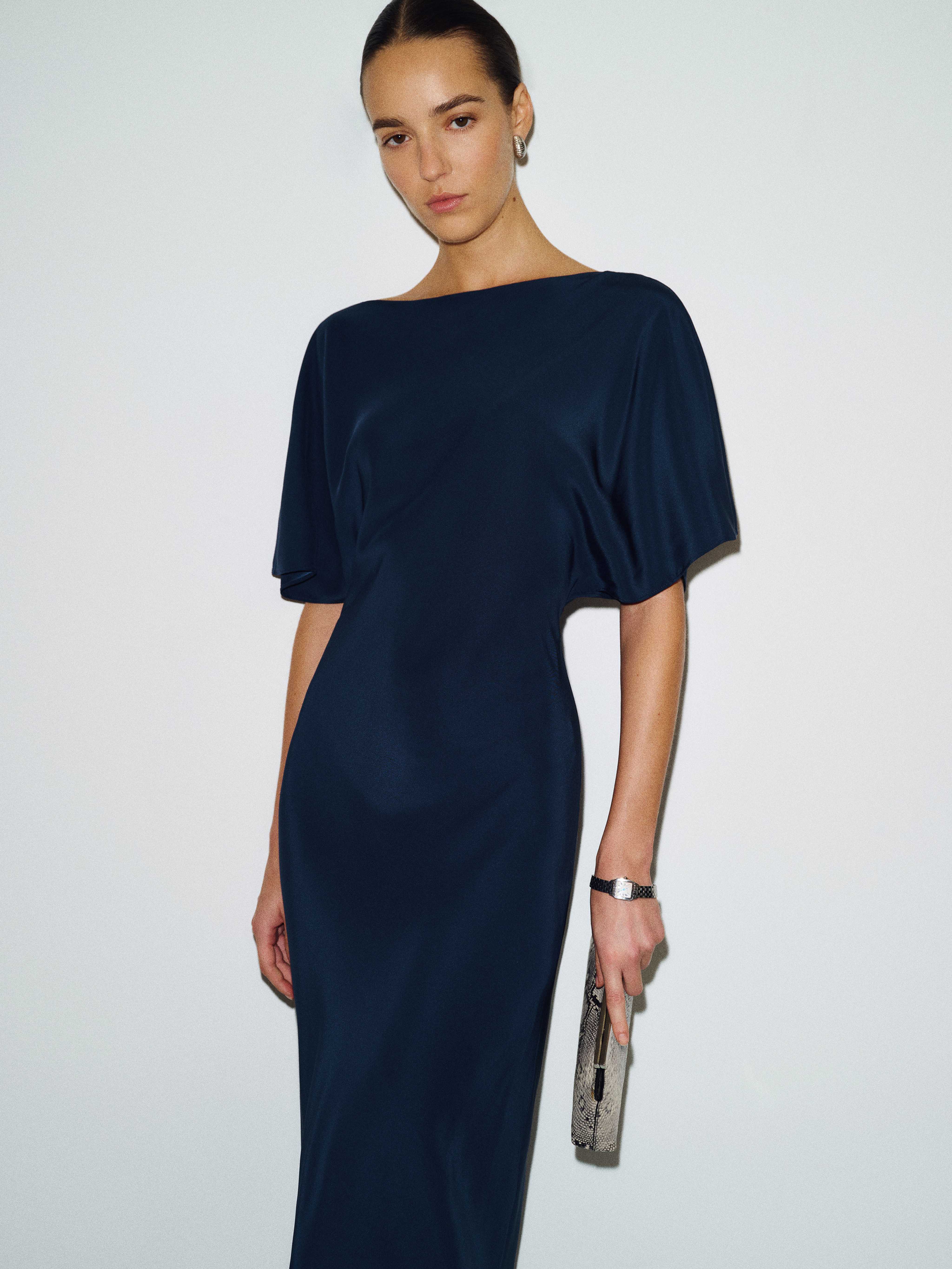 Caila Silk Dress, image 4 of 7