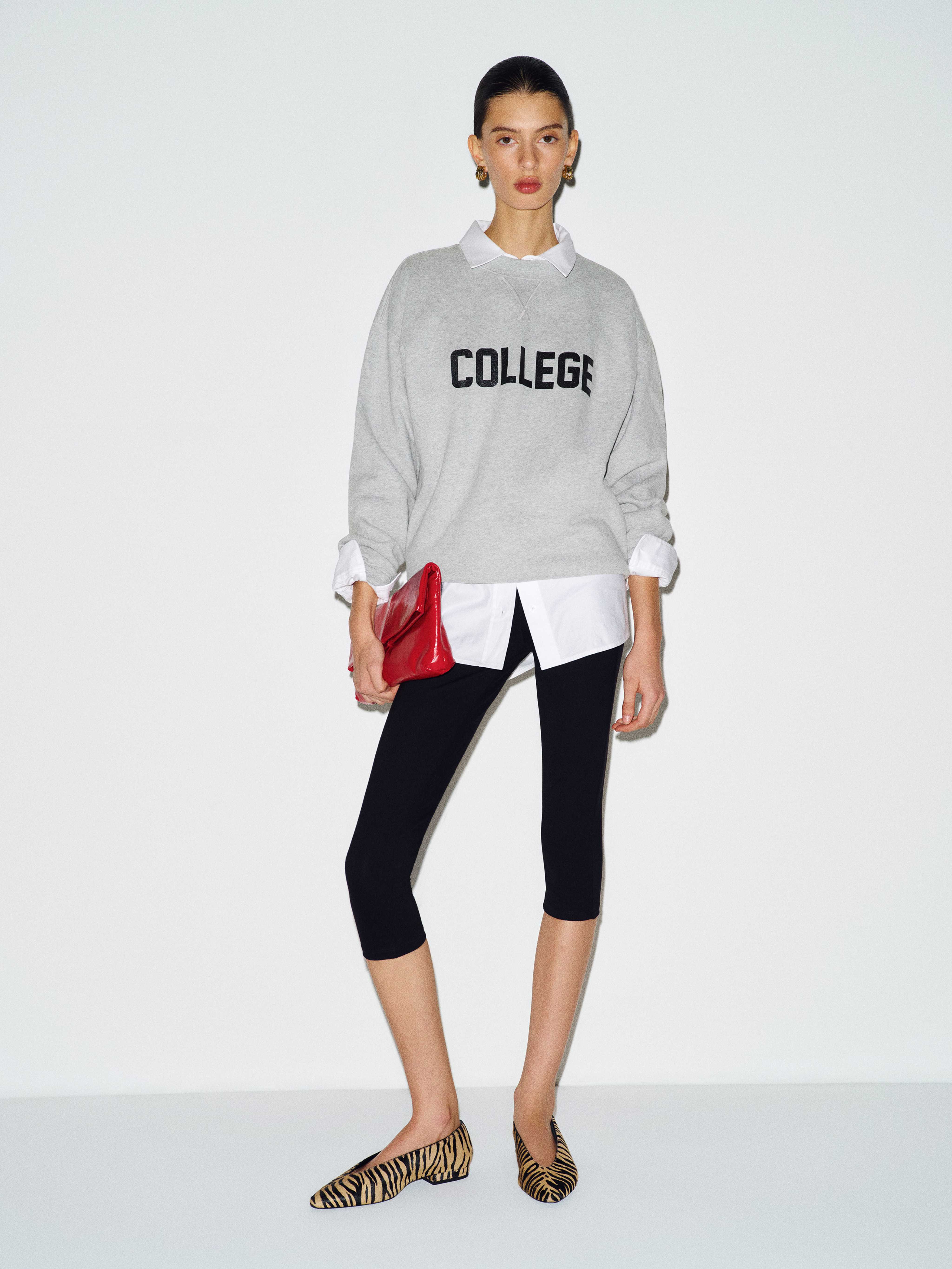 Drew Vintage Oversized Crewneck Sweatshirt, image 4 of 5