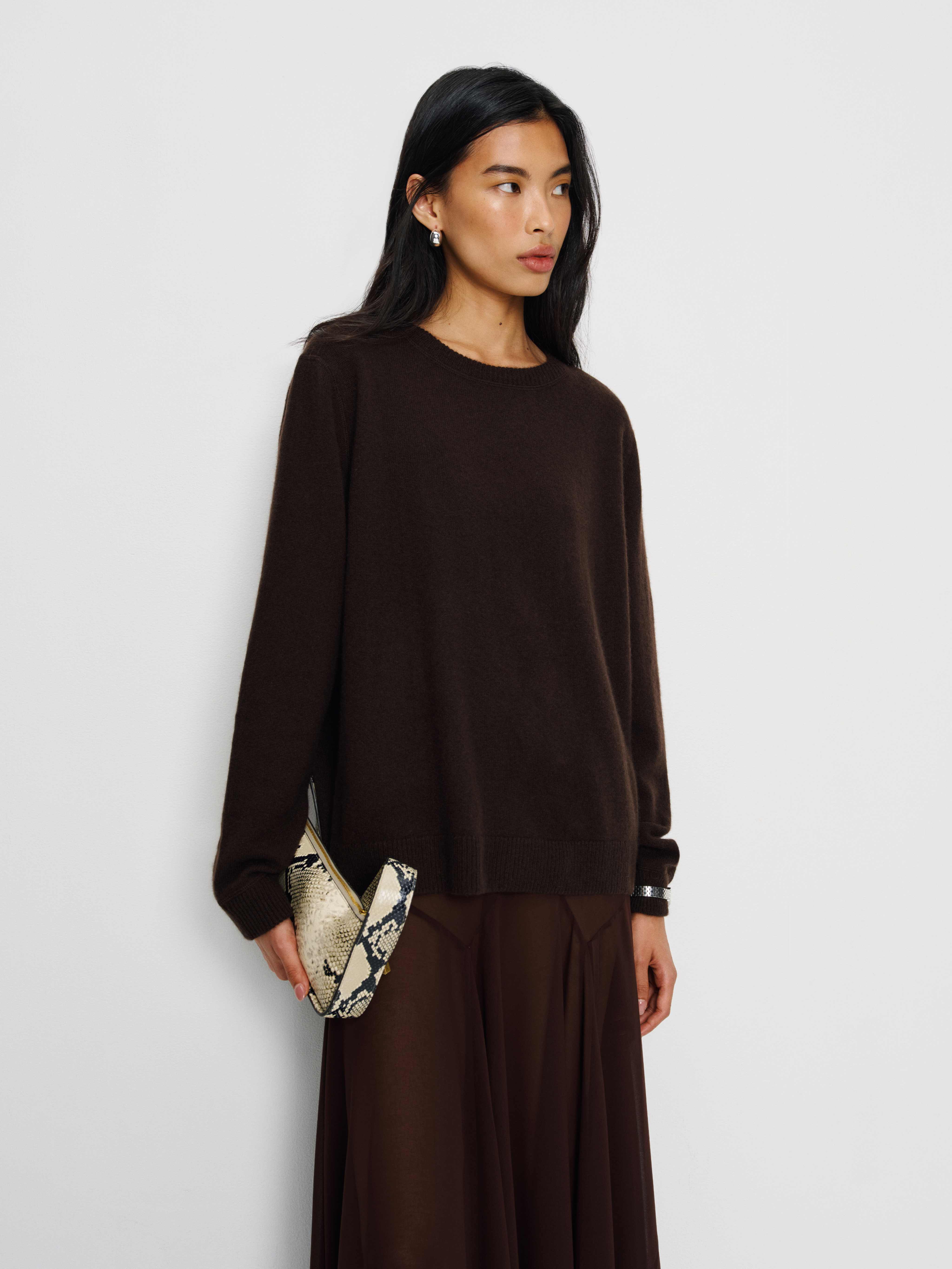 Cashmere Boyfriend Sweater, image 5 of 6