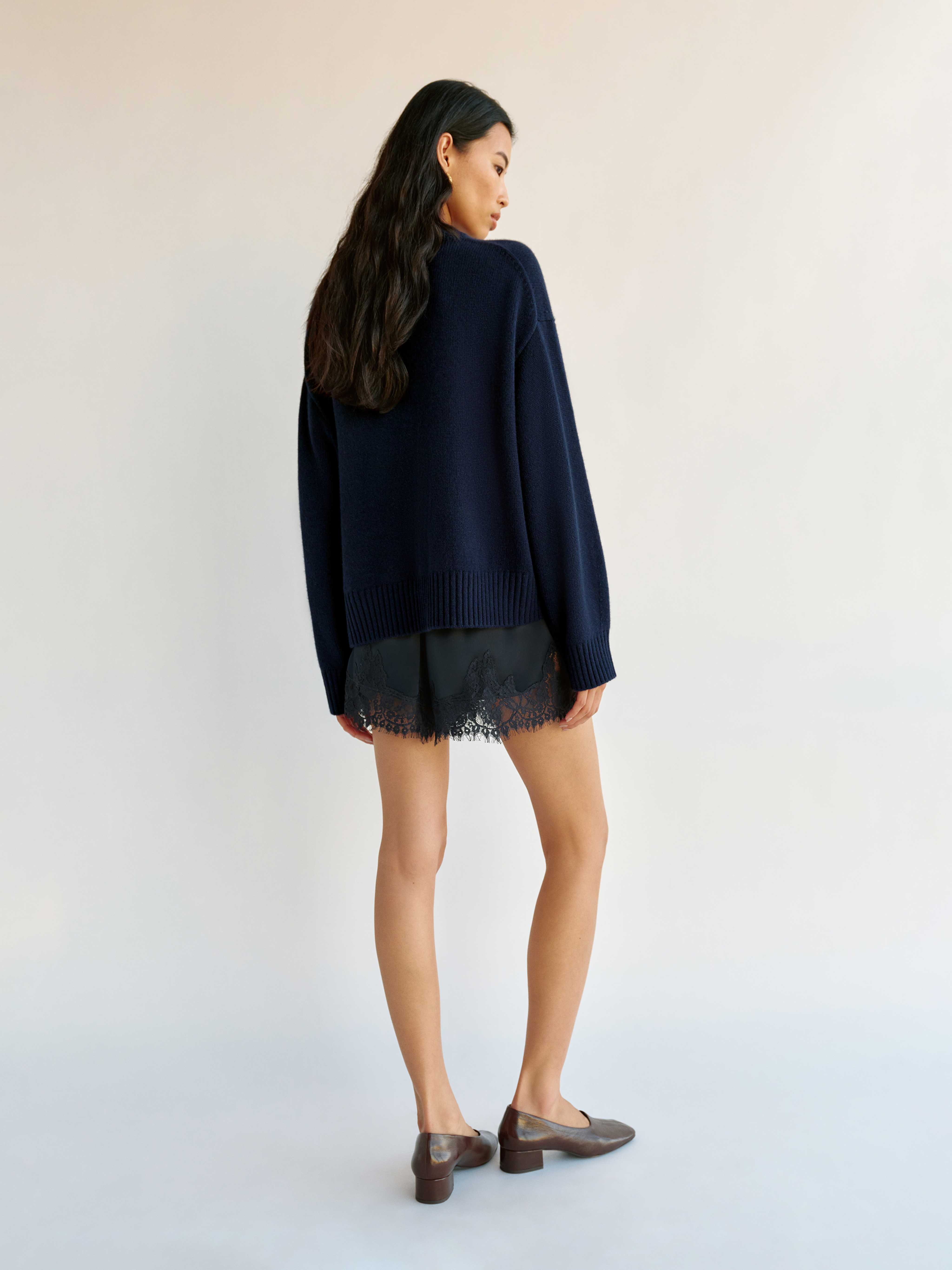 Cove Cashmere Oversized Crew, image 5 of 5