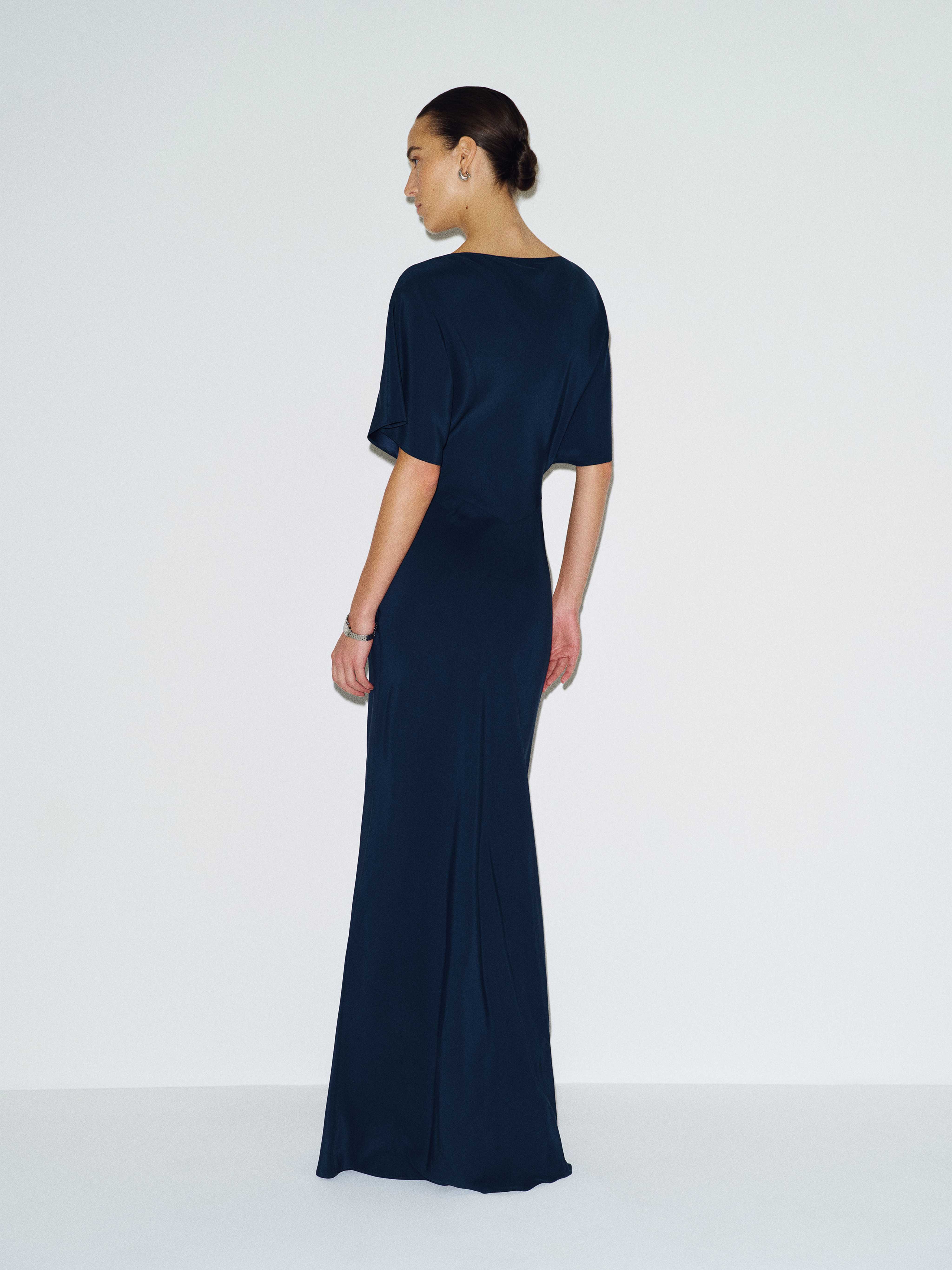 Caila Silk Dress, image 6 of 7