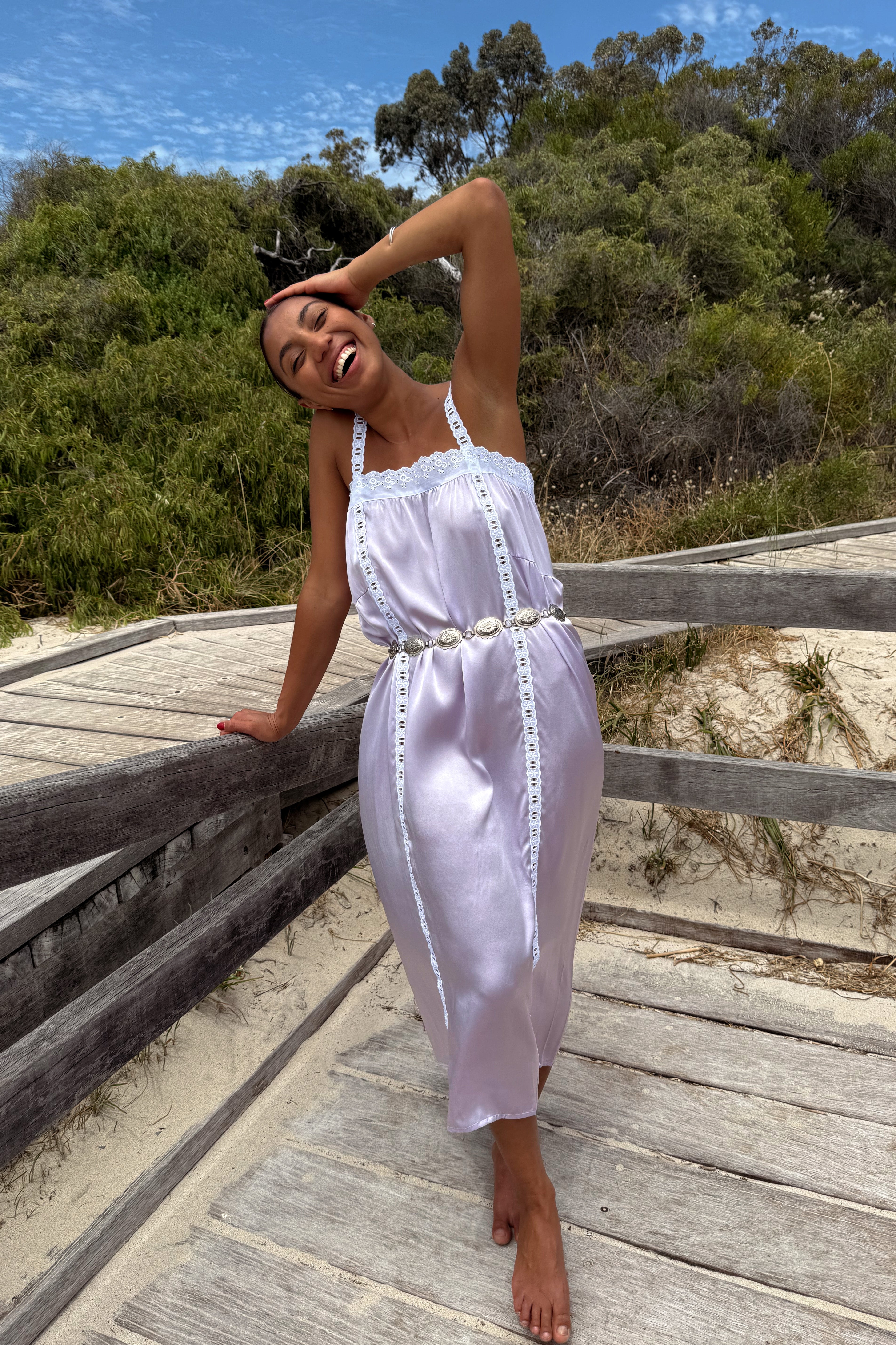 Silk Immy Gown, image 2 of 8